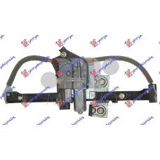 Γρύλος Παραθύρου Ηλεκτρικός Με Μοτέρ VW POLO 1999 - 2001 ( 6N2 ) Πίσω Αριστερά 017207067