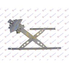 Γρύλος Παραθύρου Ηλεκτρικός Με Μοτέρ TOYOTA COROLLA VERSO 2001 - 2004 ( E120 ) Εμπρός Δεξιά 028207041