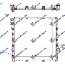 Ψυγείο Νερού BMW X5 2000 - 2004 ( Ε53 ) BEHR 031306325
