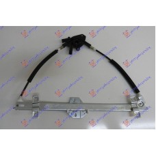 Γρύλος Παραθύρου Ηλεκτρικός Χωρίς Μοτέρ VW GOLF 1984 - 1992 ( Mk2 ) Εμπρός Δεξιά 062207071