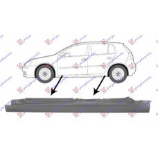 Μαρσπιέ Μεταλλικός VW JETTA 2005 - 2011 ( 1K2 ) Αριστερά 065308282