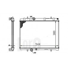 ΨΥΓΕΙΟ ΝΕΡΟΥ 1.6-2.0 HDI ΠΕΤΡΕΛΑΙΟ +/-A/C ΜΗΧΑΝΙΚΟ (380x549) CITROEN C5 2008 - 2012 085706360