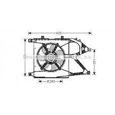 Βεντιλατέρ Νερού OPEL CORSA 2000 - 2004 ( C ) 034206440