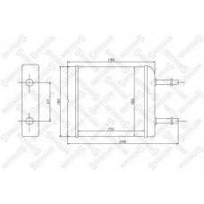 ΨΥΓΕΙΟ ΚΑΛΟΡΙΦΕΡ (B) +/-ΑC (152x178) CHEVROLET-DAEWOO MATIZ 2005 - 2010 ( M200 ) 029206500