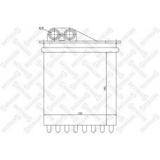 ΨΥΓΕΙΟ ΚΑΛΟΡΙΦΕΡ ΒΕΝΖΙΝΗ-ΠΕΤΡΕΛΑΙΟ (160x152) (ΠΙΣΩ) MERCEDES SPRINTER 2006 - 2013 ( 906 ) 053906510