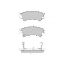 Τακάκια Σετ HYUNDAI ATOS MPV 1997 - 2000 ( MX ) 12-0825