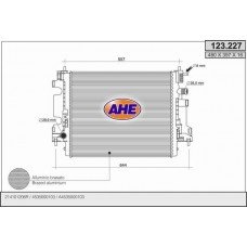 ΨΥΓΕΙΟ ΝΕΡΟΥ 0.9 TURBO ΒΕΝΖΙΝΗ ΜΗΧΑΝΙΚΟ (480x400x16) SMART FORTWO 2014 - 549106320