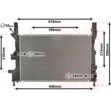 ΨΥΓΕΙΟ ΝΕΡΟΥ 1.5 ΠΕΤΡΕΛΑΙΟ ΑΥΤΟΜΑΤΟ (546x351x26) FORD KUGA 2016 - ( F/L ) 323106350