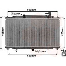 ΨΥΓΕΙΟ 2.0-2.5 16v ΒΕΝΖΙΝΗ ΜΗΧΑΝΙΚΟ-ΑΥΤΟΜΑΤΟ (375x735x16) MAZDA 6 2018 - 503206300