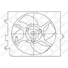 Βεντιλατέρ Νερού VOLVO S40 1995 - 2000 ( VS ) 060006450