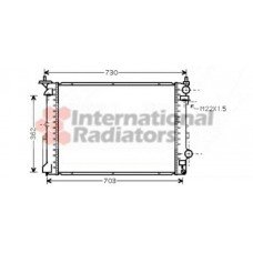 Ψυγείο Intercooler RENAULT LAGUNA 1998 - 2001 ( B56 ) 016406210