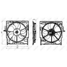 Βεντιλατέρ Νερού BMW X5 2011 - 2014 ( Ε70 F/L ) 151006465