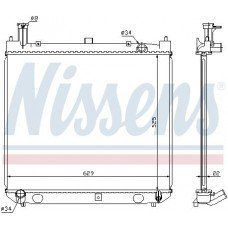 ΨΥΓΕΙΟ ΒΕΝΖ-2,4DIESEL(52,5x62,5x26)95-01 (VALEO) TOYOTA HIACE 1996 - 2006 ( XH10 ) VALEO 012006325