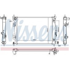 ΨΥΓΕΙΟ ΝΕΡΟΥ 1.4i ΒΕΝΖΙΝΗ ΑΥΤΟΜΑΤΟ (500x375x26) HYUNDAI i20 2018 - 366306310