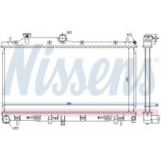 ΨΥΓΕΙΟ ΝΕΡΟΥ 3.6 ΒΕΝΖΙΝΗ ΑΥΤΟΜΑΤΟ (350x698) SUBARU LEGACY 2010 - 2015 771006320