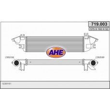 ΨΥΓΕΙΟ INTERCOOLER 2.4 DI-D ΠΕΤΡΕΛΑΙΟ (575x175x50) FIAT FULLBACK 2016 - 296606200