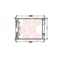 ΨΥΓΕΙΟ ΝΕΡΟΥ 1.6 CRDi ΠΕΤΡΕΛΑΙΟ ΑΥΤΟΜΑΤΟ (480x415) KIA SOUL 2009 - 2013 ( AM ) 422106320