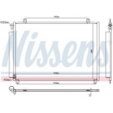 ΨΥΓΕΙΟ A/C 1.0-1.2 I 16v - HYBRID ΒΕΝΖΙΝΗ (565x385x12) SUZUKI SWIFT 2017 - 795206400