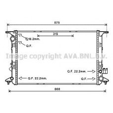 ΨΥΓΕΙΟ 2.0-3.0 TFSi-HYBRID - 2.5 FSi ΒΕΝΖΙΝΗ - 3.0 TDi ΠΕΤΡΕΛΑΙΟ (720x470x32) AUDI A8 2009 - 2013 134006300