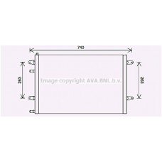 ΨΥΓΕΙΟ ΒΟΗΘΗΤΙΚΟ 3.0 TFSi PETROL (615x430x16) AUDI A6 2008 - 2010 ( 4F ) 084706365