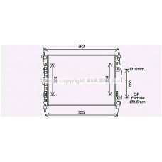 ΨΥΓΕΙΟ 2.2 TDCi ΜΗΧΑΝΙΚΟ ΠΕΤΡΕΛΑΙΟ (670x500x34) (KOYO) CHEVROLET-DAEWOO CAPTIVA 2007 - 2012 051706330