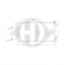 ΨΥΓΕΙΟ A/C (59x32x1.6) MINI COOPER 2004 - 2006 698006400