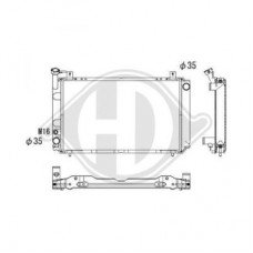 ΨΥΓΕΙΟ 1,4-1,6cc (59x35) T/O NISSAN SUNNY 1986 - 1990 ( B12 ) 096806310
