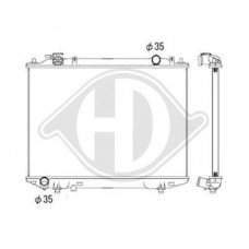ΨΥΓΕΙΟ 2.6 ΒΕΝ-2.5 DTD +/- A/C (45x63.5x36) (KOYO) FORD RANGER 1999 - 2003 ( TU_ ) KOYO 067506305