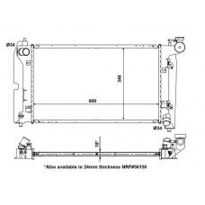 ΨΥΓΕΙΟ ΝΕΡΟΥ 1.6 i-VVTi ΑΥΤΟΜΑΤΟ ΒΕΝΖΙΝΗ (600x350) (ΙΑΠΩΝΙΚΟ) (ΒΙΔΩΤΟ ΒΕΝΤΙΛΑΤΕΡ) (KOYO) TOYOTA COROLLA VERSO 2001 - 2004 ( E120 ) KOYO 028206355