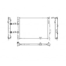 ΨΥΓΕΙΟ ΝΕΡΟΥ 2.0 ΒΕΝΖΙΝΗ ΑΥΤΟΜΑΤΟ (ΣΩΛΗΝΑΚΙ ΔΕΞΙΑ) (590x430x27) NISSAN QASHQAI 2010 - 2013 576006295