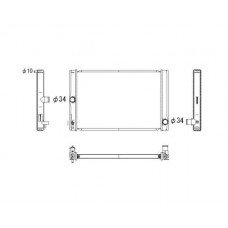 ΨΥΓΕΙΟ ΝΕΡΟΥ 1.4 D4d (55x37) (KOYO) TOYOTA AURIS 2007 - 2010 ( E150 ) KOYO 074606325