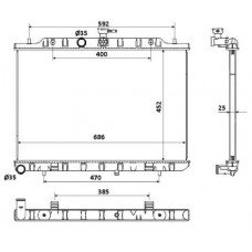 ΨΥΓΕΙΟ 2.0 T.D 07- (45x69) (KOYO) NISSAN XTRAIL 2007 - 2012 ( T31 ) 085506325