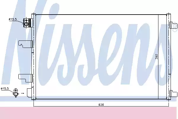 Ψυγείο A/C (Εξωτερικό) NISSAN QASHQAI 2007 - 2010 ( J10 )( JJ10 ) 080406430