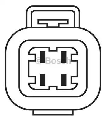 Αισθητήρες Λ (λάμδα) HYUNDAI ACCENT 2003 - 2005 ( CG ) ( LC2 ) BOSCH 0 258 986 627