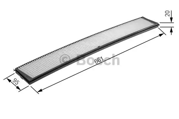 Φίλτρο αέρα εσωτερικού χώρου BMW X3 2004 - 2007 ( Ε83 ) BOSCH 1 987 432 336
