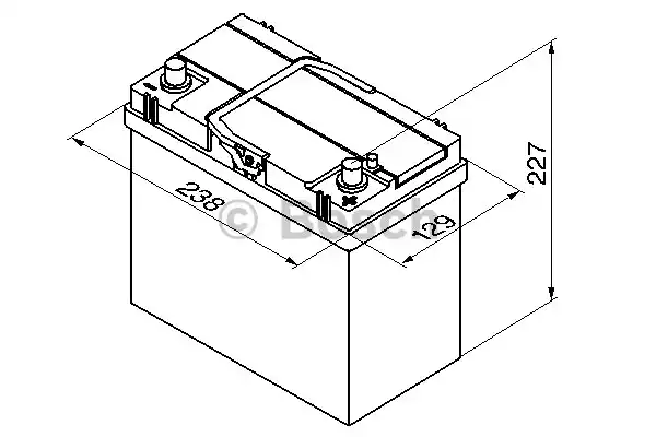Μπαταρία BOSCH 0 092 S40 210