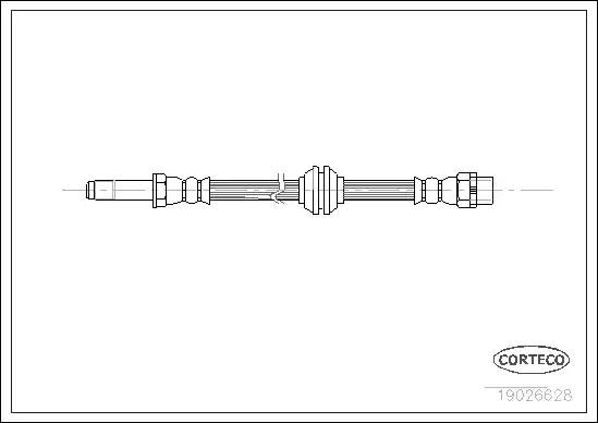Μαρκούτσια Φρενων BMW Z4 2003 - 2005 ( E85 ) CORTECO 19026628