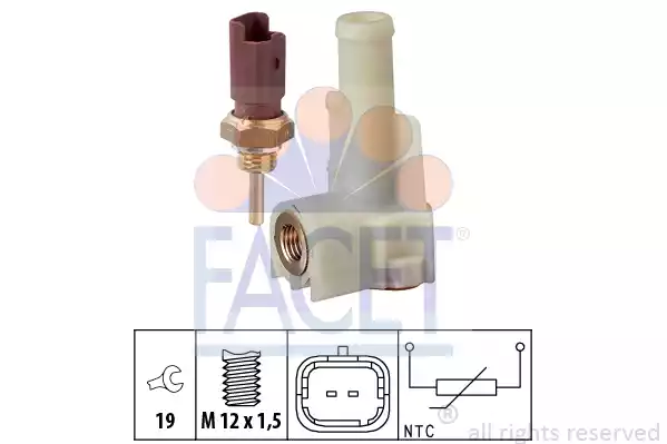 Προετοιμασία Καυσίμου/Αισθητήρες FIAT STILO 2001 - 2006 ( 192 ) FACET 7.3326K