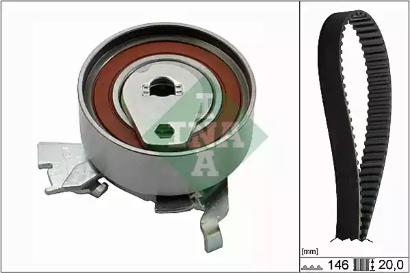 Σετ οδοντωτού ιμάντα OPEL KADETT 1984 - 1994 ( E ) INA 530 0147 10 Σετ οδοντωτού ιμάντα OPEL KADETT 1984 - 1994 ( E ) INA 530 0147 10