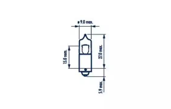 Λυχνία προβολέα MERCEDES A CLASS 2004 - 2008 ( W169 ) NARVA 68161