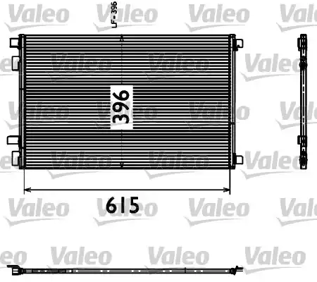 Ψυγείο A/C (Εξωτερικό) RENAULT MEGANE 2002 - 2005 VALEO 817608 Ψυγείο A/C (Εξωτερικό) RENAULT MEGANE 2002 - 2005 VALEO 817608