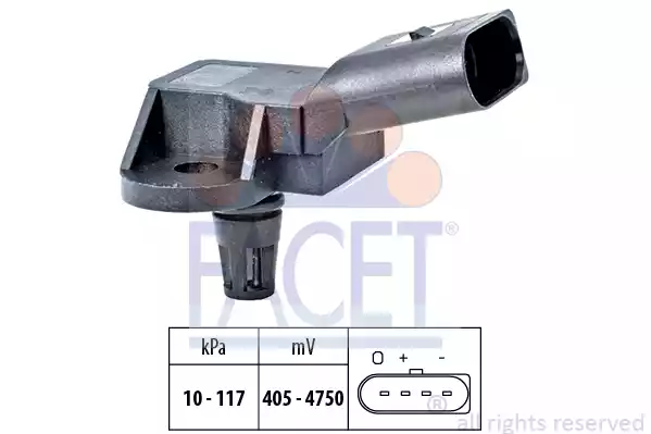 Σεβρό VW GOLF 2004 - 2008 ( Mk5 ) FACET 10.3157