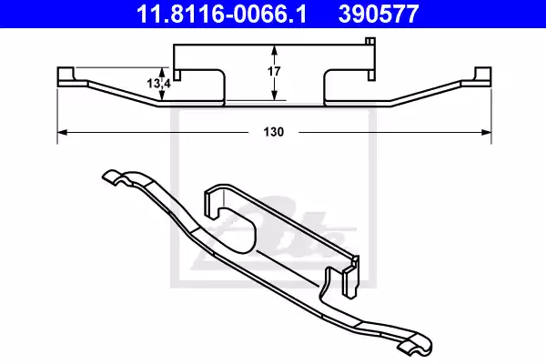 Μεμονωμένα εξαρτήματα BMW Z3 1996 - 2003 ( E36/8 ) ATE 11.8116-0066.1