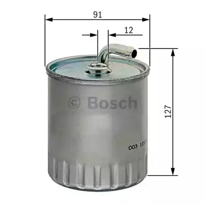 Φίλτρο καυσίμων MERCEDES C CLASS 2000 - 2003 ( W203 ) BOSCH 1 457 434 416