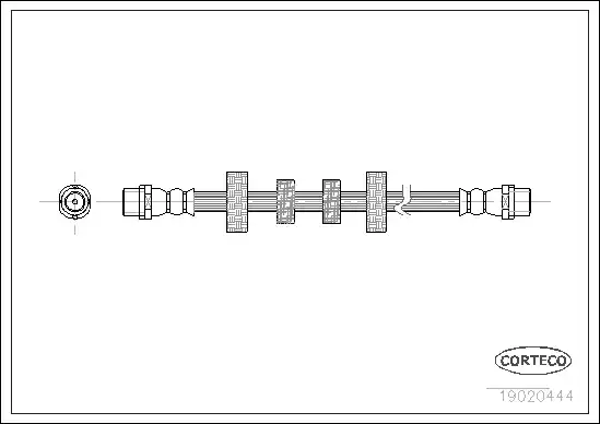 Μαρκούτσια Φρενων VW TRANSPORTER MULTIVAN 1990 - 2003 ( 53I ) CARAVELLE CORTECO 19020444