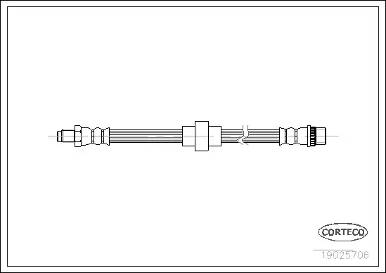 Μαρκούτσια Φρενων RENAULT MEGANE 2002 - 2005 CORTECO 19025706