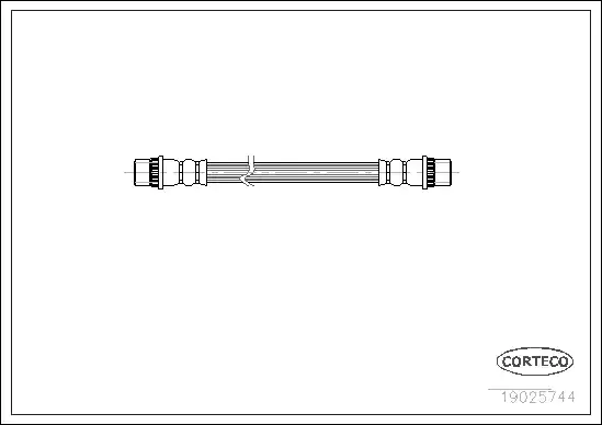 Μαρκούτσια Φρενων RENAULT MEGANE 2002 - 2005 CORTECO 19025744