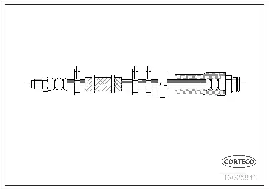 Μαρκούτσια Φρενων CITROEN JUMPER 1994 - 2002 I ( 230L ) CORTECO 19025841
