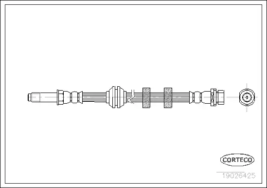 Μαρκούτσια Φρενων FORD MONDEO 1993 - 1996 ( Mk1 ) CORTECO 19026425
