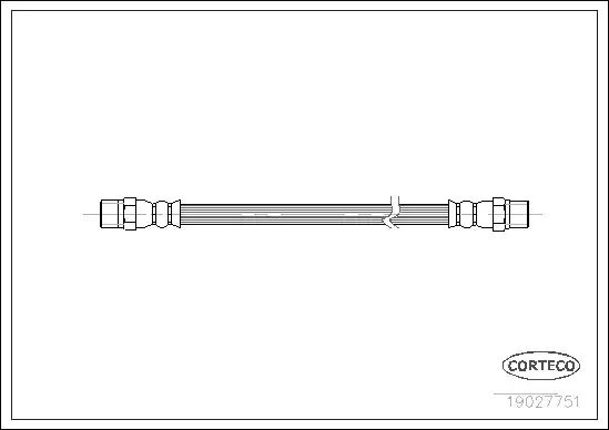 Μαρκούτσια Φρενων VOLVO S70 1997 - 2000 ( P80_ ) CORTECO 19027751